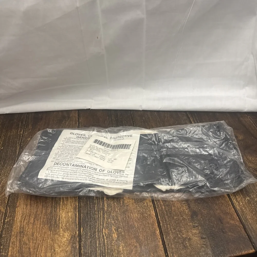 USGI Chemical Protective Gloves Type II (1) Pair DLA100-88-C-4009 1q/91